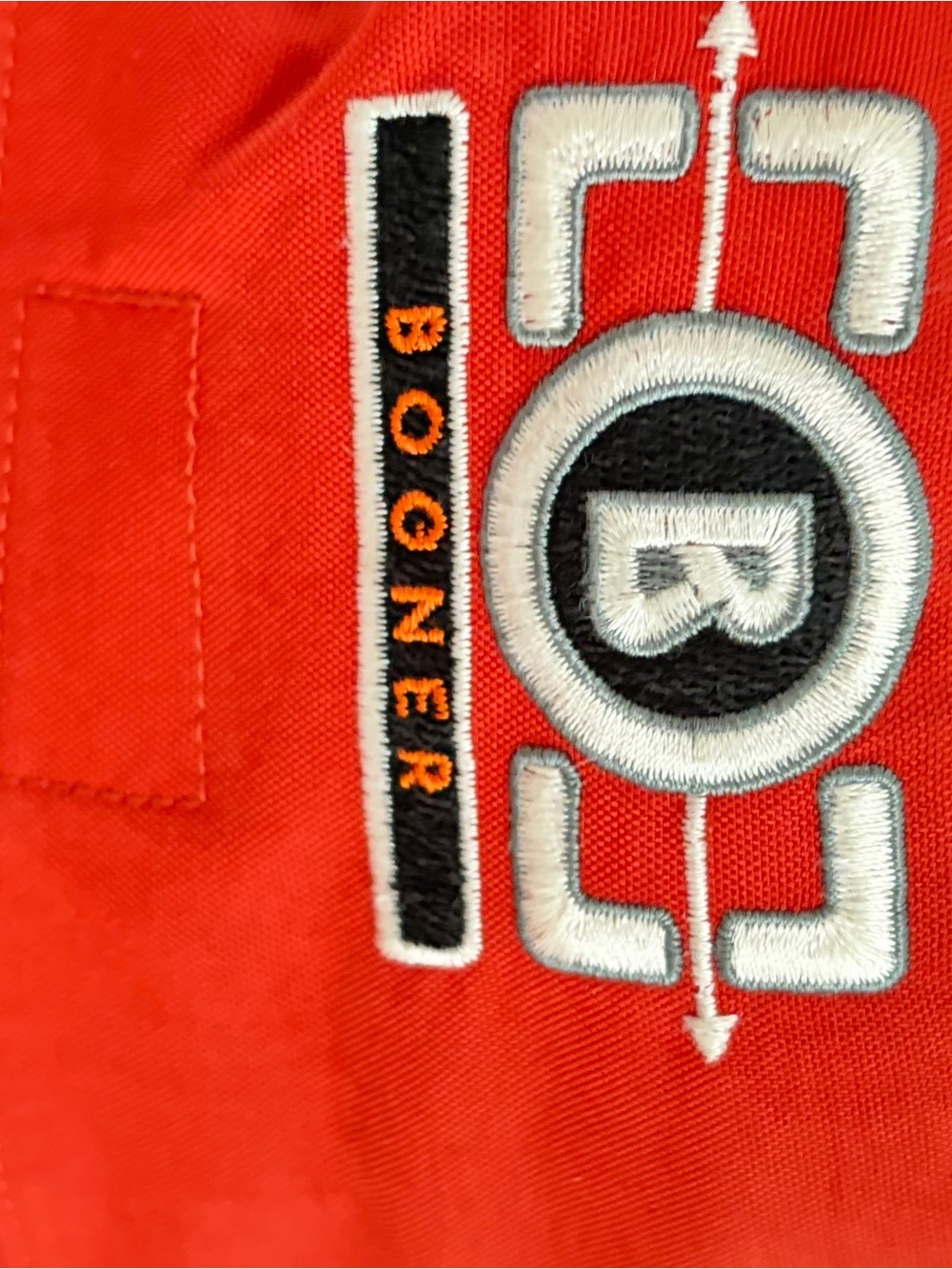 Bogner Bright Red Ski Jacket with Embroidered Logo